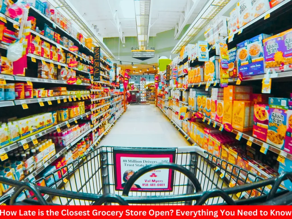 How Late is the Closest Grocery Store Open